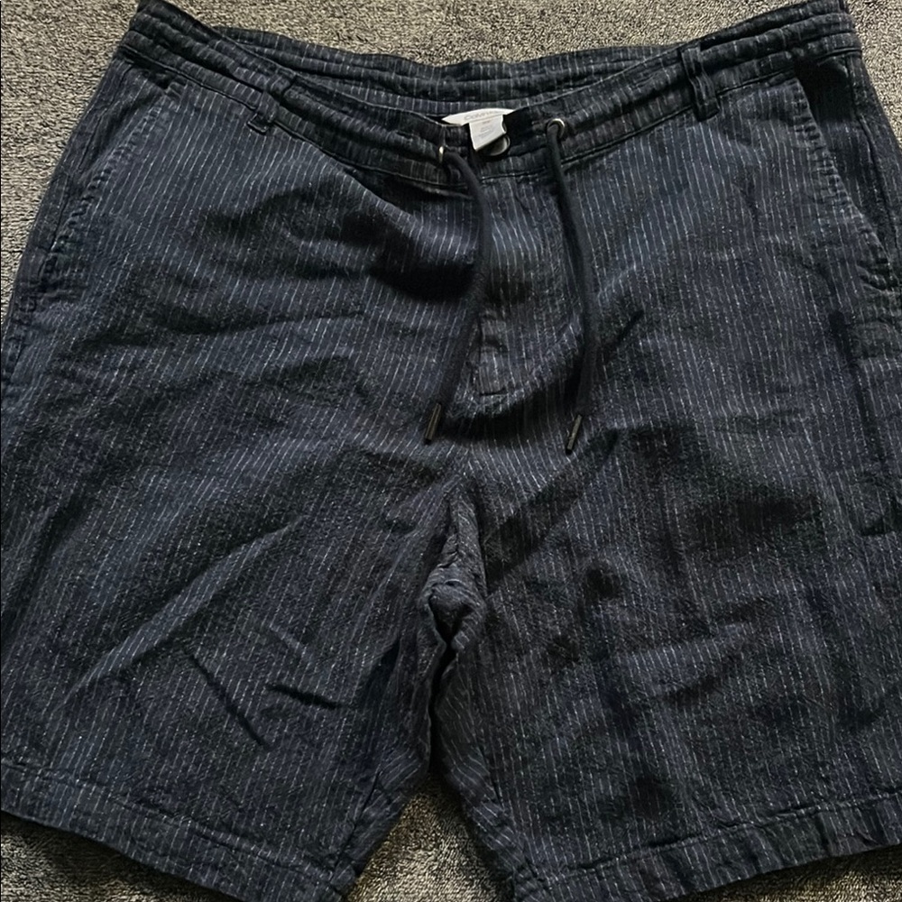 Calvin Klein Black Textured Shorts